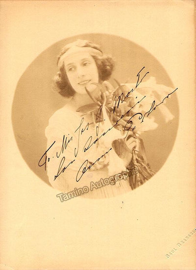 Pavlova, Anna - Various Autographs