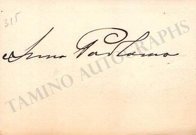Signed Business Card