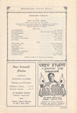 Pavlova, Anna - Performance Program New York 1924