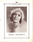 Pavlova, Anna - Performance Program London 1920s