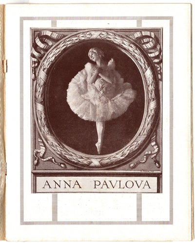 Pavlova, Anna - Performance Program London 1920s
