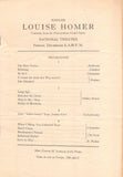 Pavlova, Anna - Performance Program Washington 1914