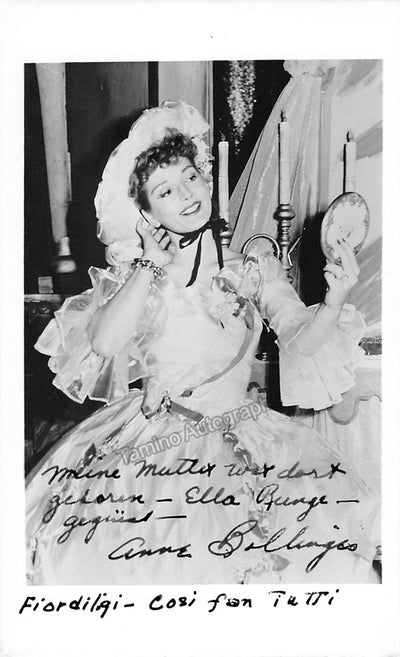 BOLLINGER, Anne (Various Autographs)