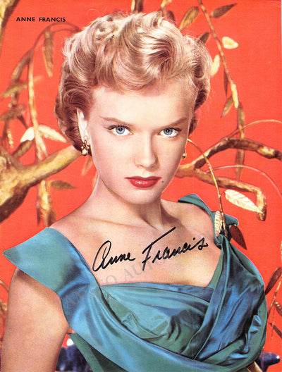 Francis, Anne - Signed Photograph