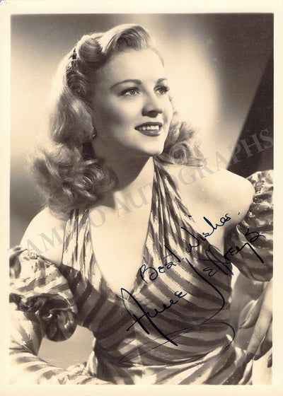 Jeffreys, Anne - Signed Photograph