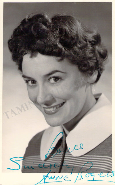 Rogers, Anne - Signed Photograph