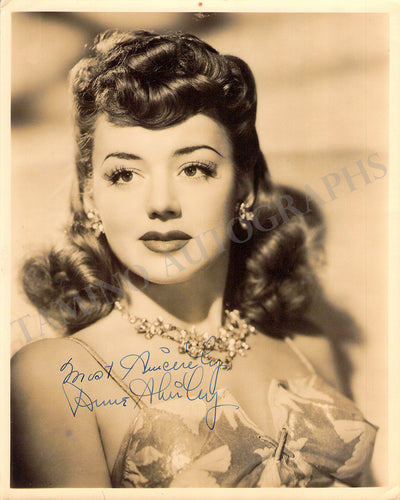 Shirley, Anne - Signed Photograph
