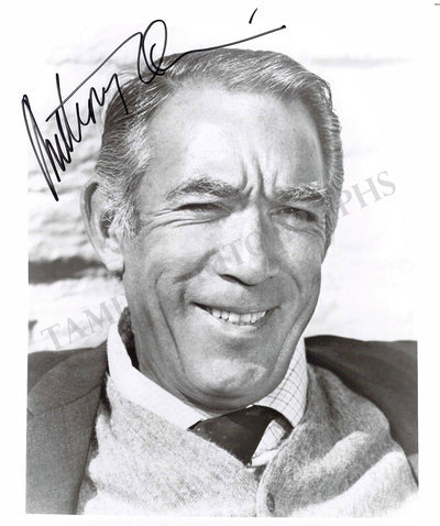 Quinn, Anthony - Various Autographs