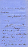 Trollope, Anthony - Autograph Letter Signed