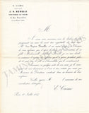 Hilariot, Antonia - Autograph Letter Signed 1853