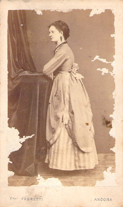 Brambilla, Antonietta - Signed CDV Photo 1869