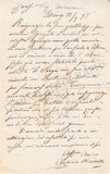 Baldelli, Antonio - Autograph Letter Signed 1875