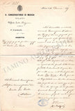 Bazzini, Antonio - Autograph Letter Signed 1895