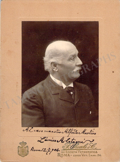 Cotogni, Antonio - Signed Photograph 1904