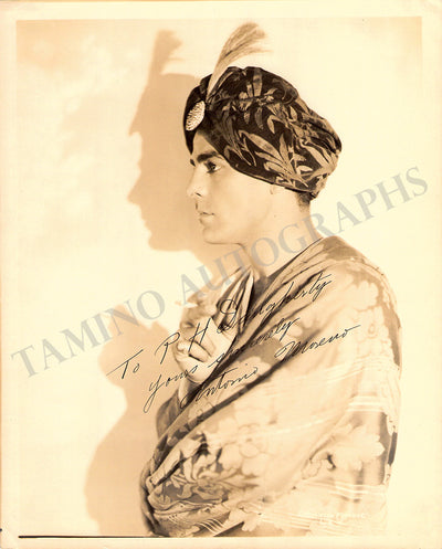 Moreno, Antonio - Signed Photograph
