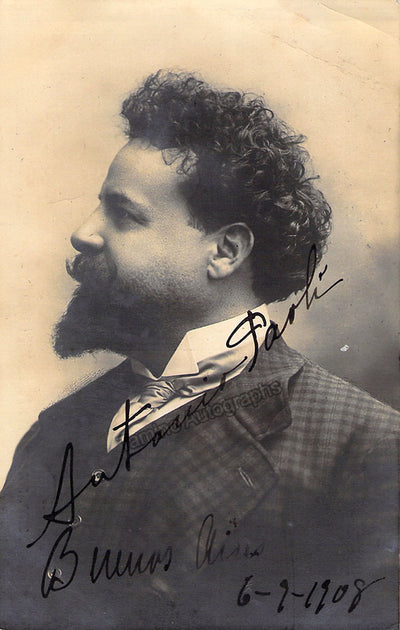 Paoli, Antonio - Signed Photograph