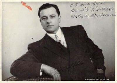SALVAREZZA, Antonio (Various Autographs)