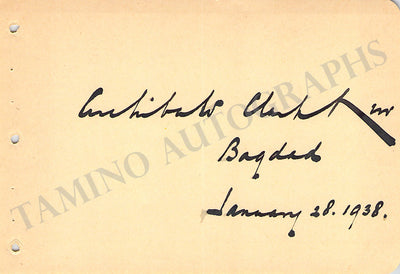 Politicians & Diplomats - Collection of Signed Album Pages & Cards