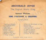 Joyce, Archibald - Set of Autographs