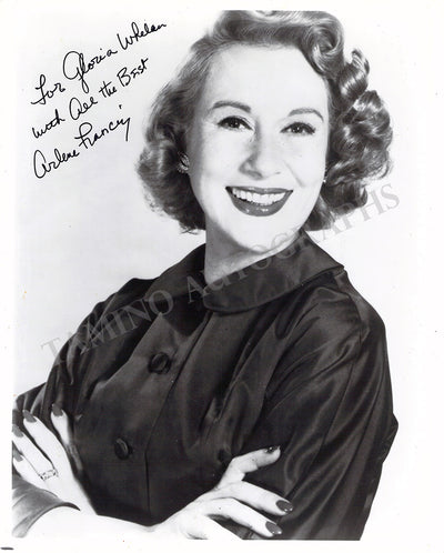 Francis, Arlene - Signed Photograph