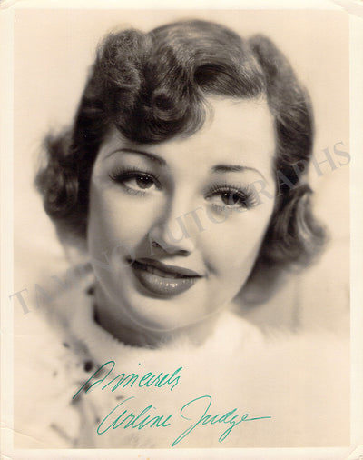 Judge, Arline - Signed Photograph