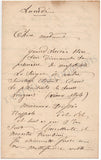 Castelmary, Armand - Autograph Letter Signed
