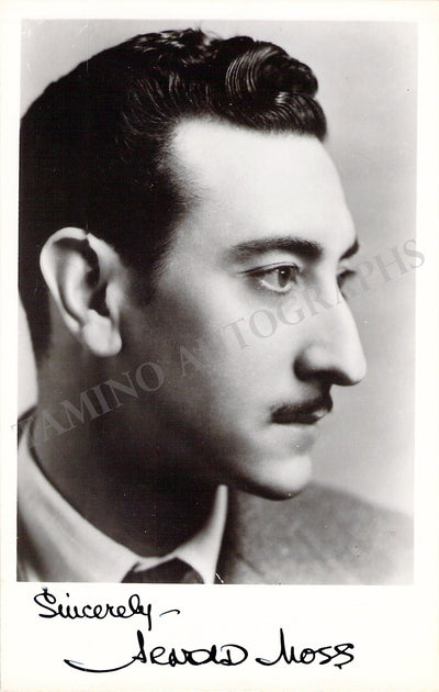 Moss, Arnold - Signed Photograph