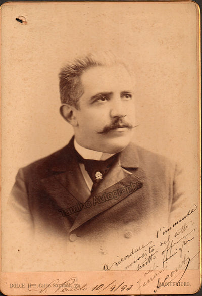 Conti, Arnoldo - Signed Cabinet Photo 1893