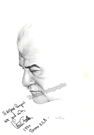 Fiedler, Arthur - Various Autographs