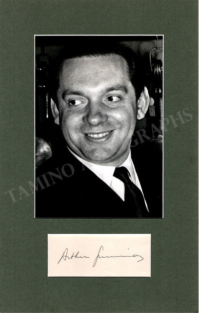 Grumiaux, Arthur - Signature Cut & Photo
