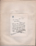 Nevin, Arthur - Autograph Letter Signed 1905 on Original Score