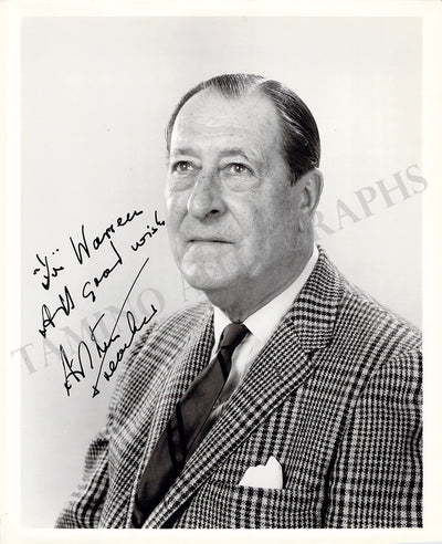 Treacher, Arthur - Signed Photograph