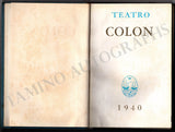 Toscanini, Arturo - Set of 6 Unsigned Programs Buenos Aires 1940