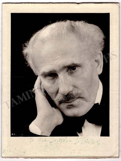 Signed Photograph with First Day Cover Stamps