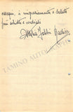 Radice, Attila - Autograph Letter Signed 1934