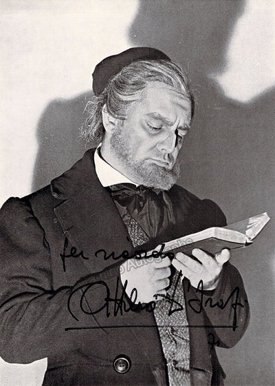 D'ORAZI, Attilio (Various Autographs)