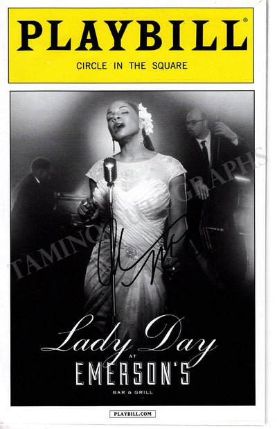 McDonald, Audra - Signed Playbill "Lady Day at Emerson's"