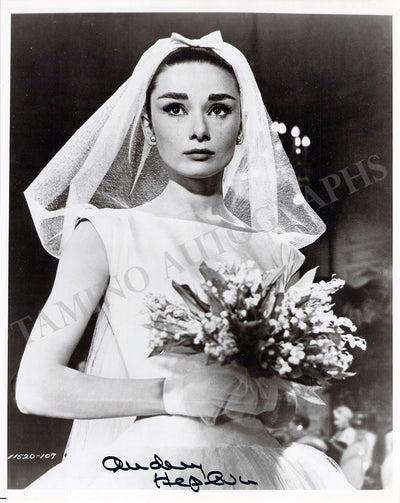 Hepburn, Audrey - Signed Photograph in "Funny Face"
