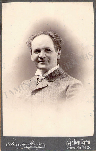 Enna, August - Vintage CDV Photo