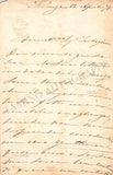 Albertini-Baucarde, Augusta - Set of 2 Autograph Letters Signed