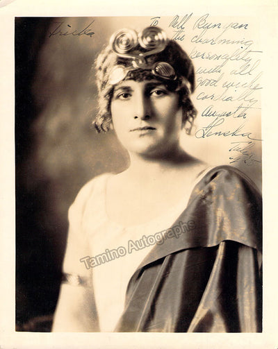 Lenska, Augusta - Signed Photograph as Fricka