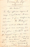 Vaucorbeil, Auguste - Set of 3 Autograph Letter Signed
