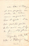 Vaucorbeil, Auguste - Set of 3 Autograph Letter Signed