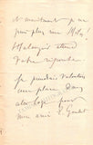 Vaucorbeil, Auguste - Set of 3 Autograph Letter Signed