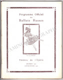 Ballets Russes - Season Program 1919-1920