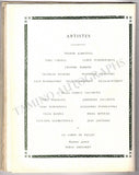 Ballets Russes - Season Program 1919-1920