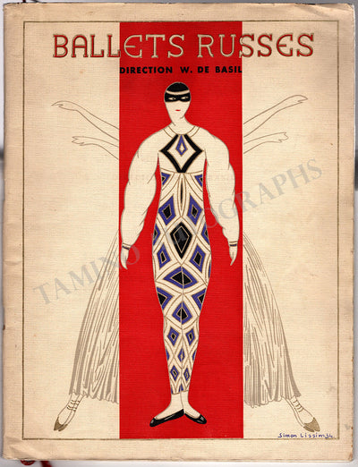 Ballets Russes de Montecarlo - Performance Program Paris 1934