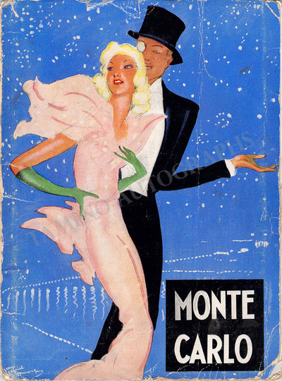 Monte-Carlo Ballets - Performance Program 1936 Signed by Many