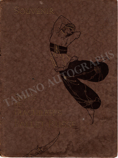 Diaghilev's Ballets Russes - American Tour 1916-1917 Souvenir Booklet