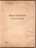 Diaghilev's Ballets Russes - American Tour 1916-1917 Souvenir Booklet